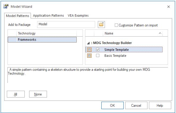 How To Define Mdg Technologies In Enterprise Architect Sparx Systems